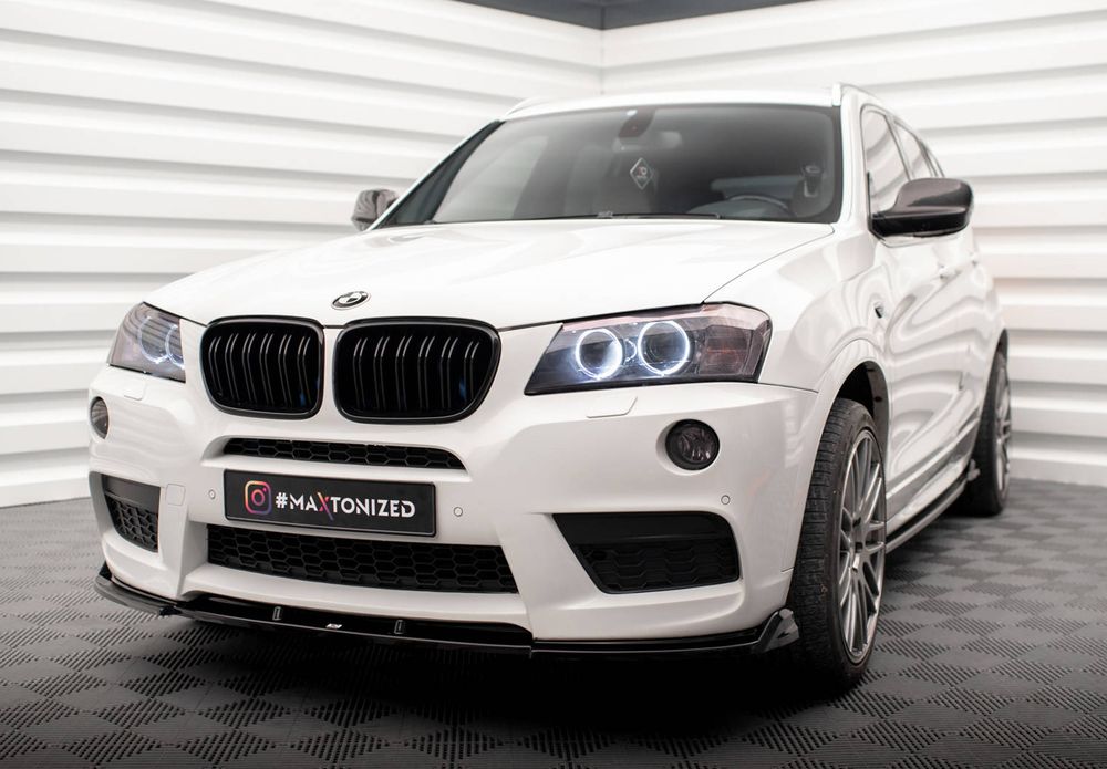 Спойлер за предна броня Maxton design за BMW X3 F25 M-pack (2010-2014)
