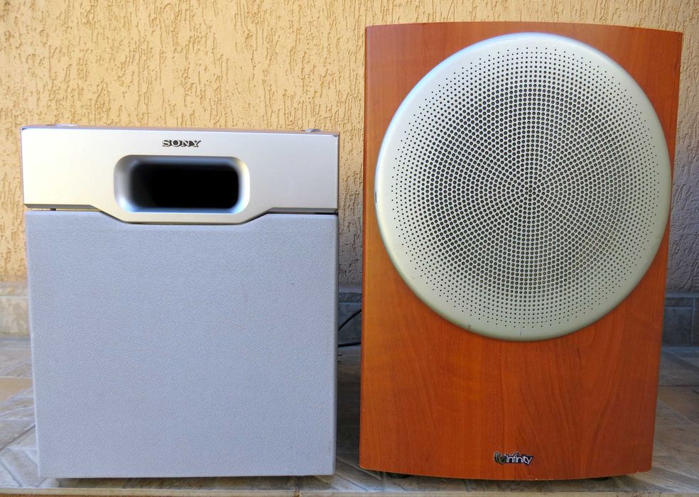 Subwoofer activ Sony SA-WMSP 2 , power output of 80W ,Impedance - 8 Ohms , Sub Bass: 200mm cone ,
