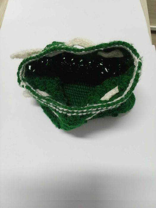 Port telefon, dama, tricotat