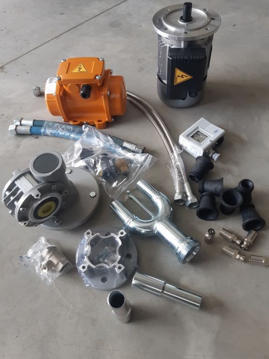 Polmoni, furtune peristaltice, pistol pompă tencuit