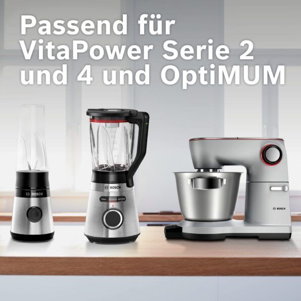 Бутилка за смути Bosch MMZBT01B – като нов