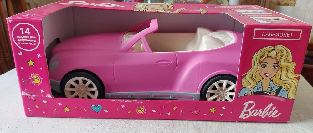 Машина для кукол Барби