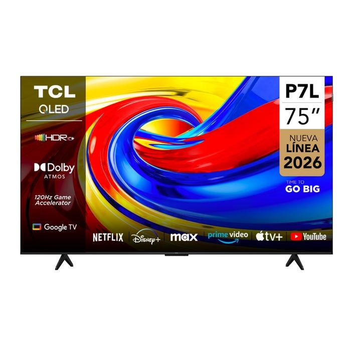 TCL 75 P7L Qled tv 120hz