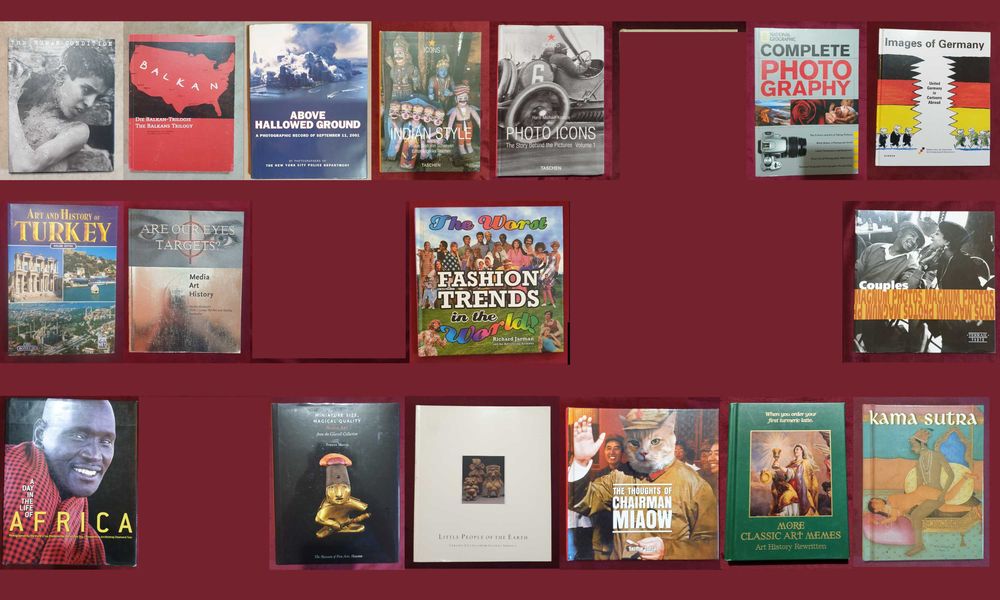 Фотография, изложби, изкуство, мода - 17 книги