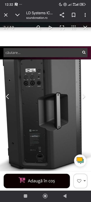 Vând boxa activa Ld icoa