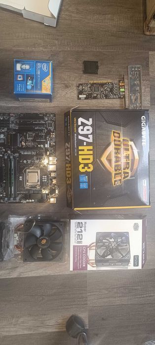 Kit I7 4790k+16 gb ram+cooler cpu+placa gigabyte Z97+ placa de sunet