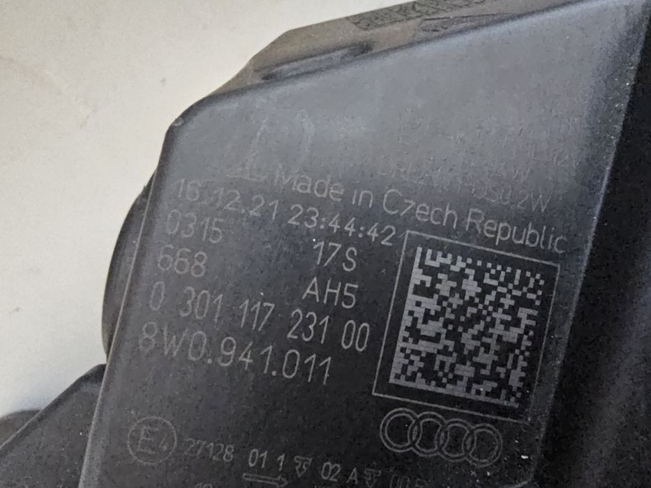 Far stanga led Audi A4 B9 Facelift dupa 2019 cod 8W0941011