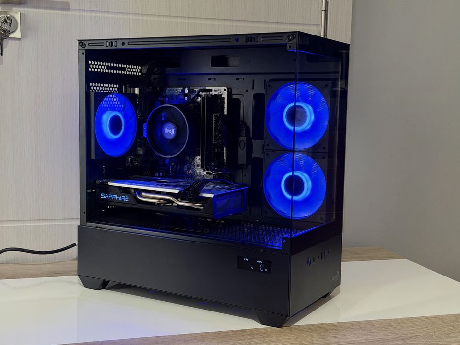 Геймърски компютър Ryzen 5 2400G,RX570, 8GB RAM