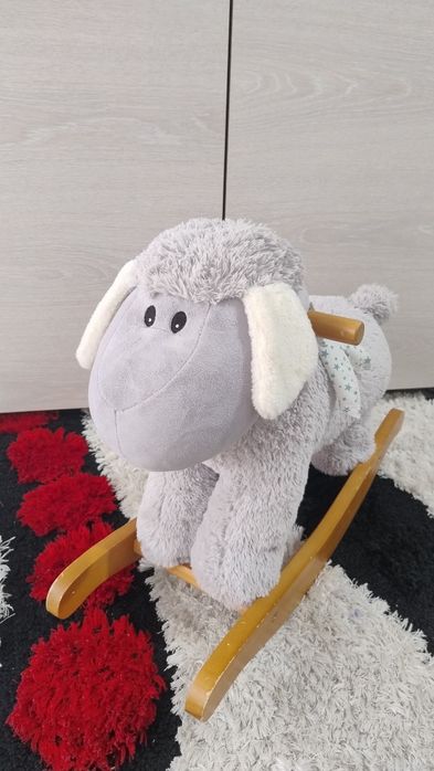 Balansoar lemn oiță cu muzică