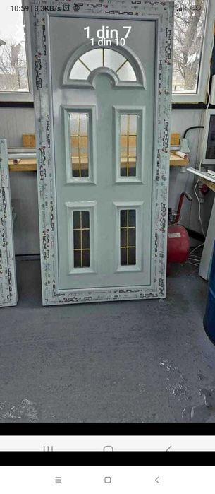 Uși  termopan pvc