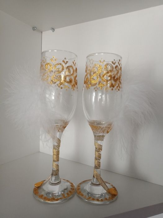 Рюмки, стаканы для молодоженов