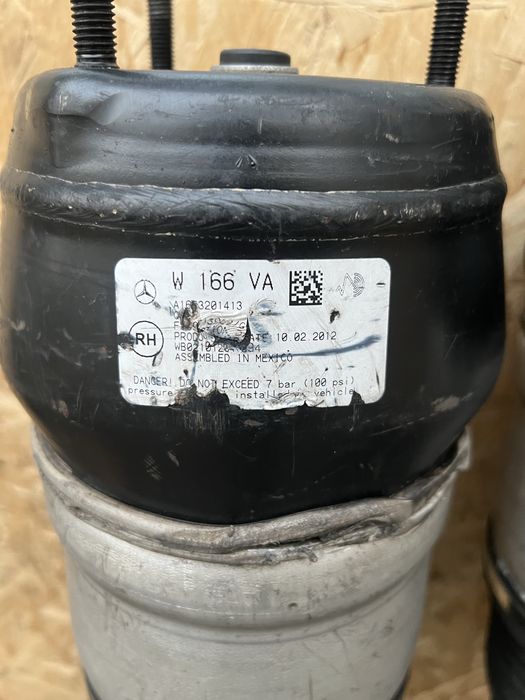 Пневмостойки S, ML, GL, GLE, GLS