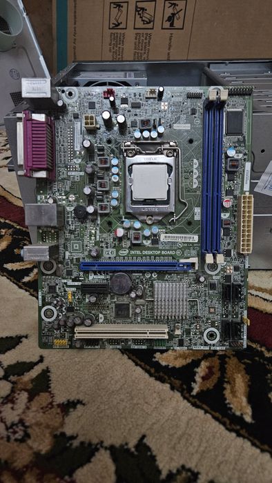 Материнская плата + процессор i3