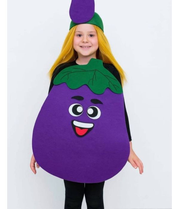 Карнавальный костюм овощей, баклажан