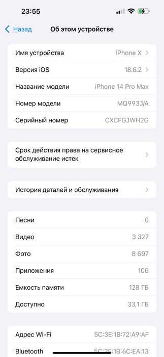 Айфон 14 Pro Max 128gb