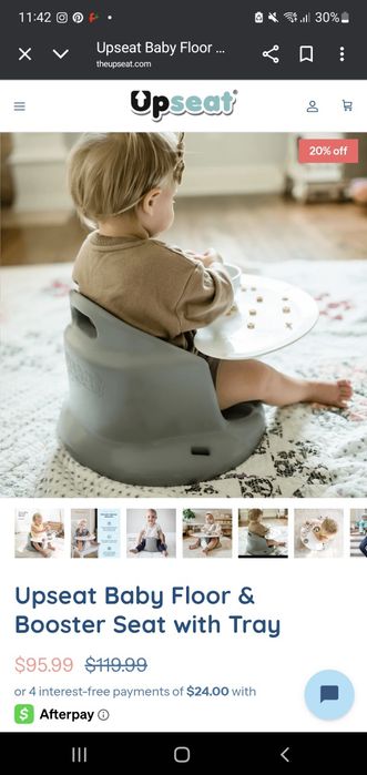 Scaun bebeluș cu tava inclusa, Ergonomic din SUA