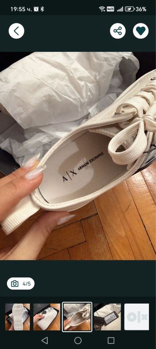 Дамски Обувки,,Armani Exchange”