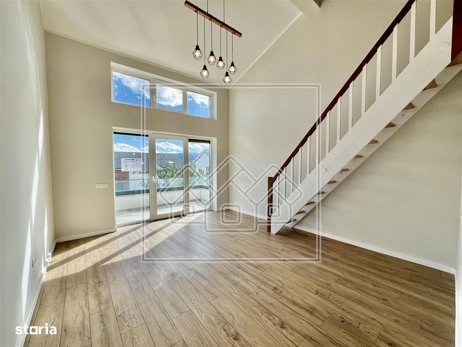 Penthouse cu 3 camere, 2 bai si balcon - la cheie