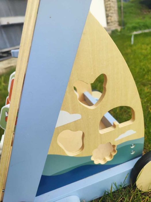 Дървена проходилка Hauck