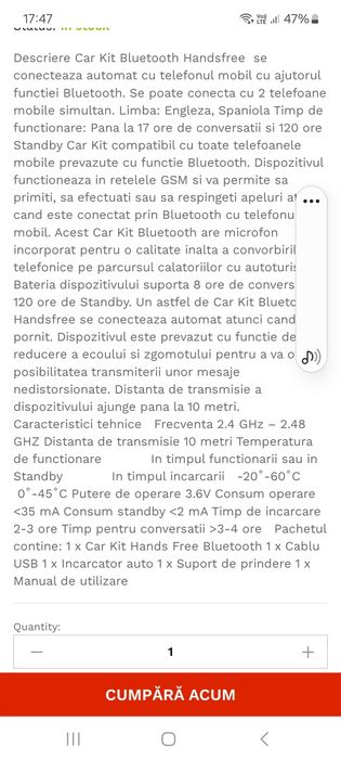 Car kit auto bluetooth,hend free