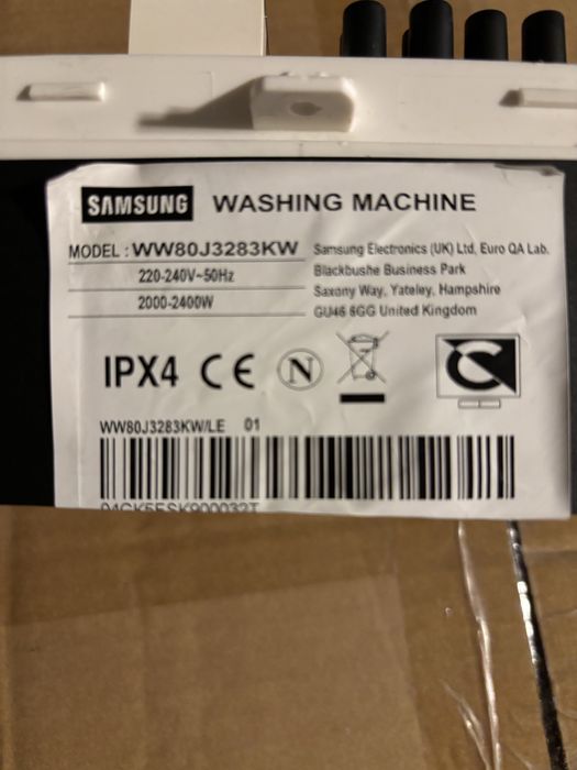 Închizător hublou  masina de spalat Samsung WW80J3283KW