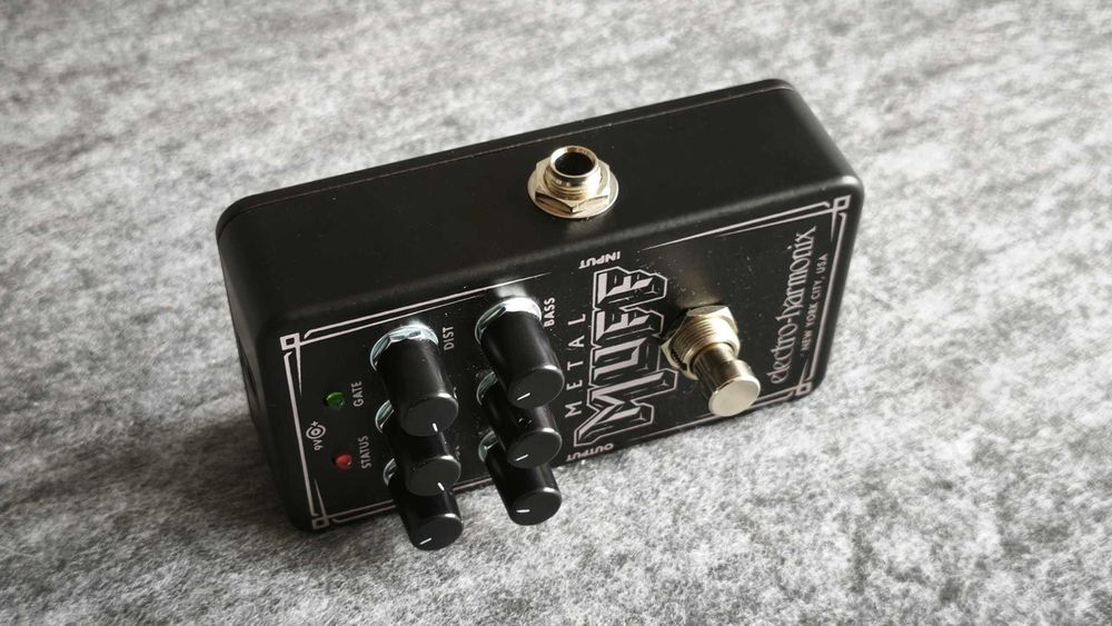 Pedala chitara EHX Electro-Harmonix Metal Muff Made in USA - Garantie