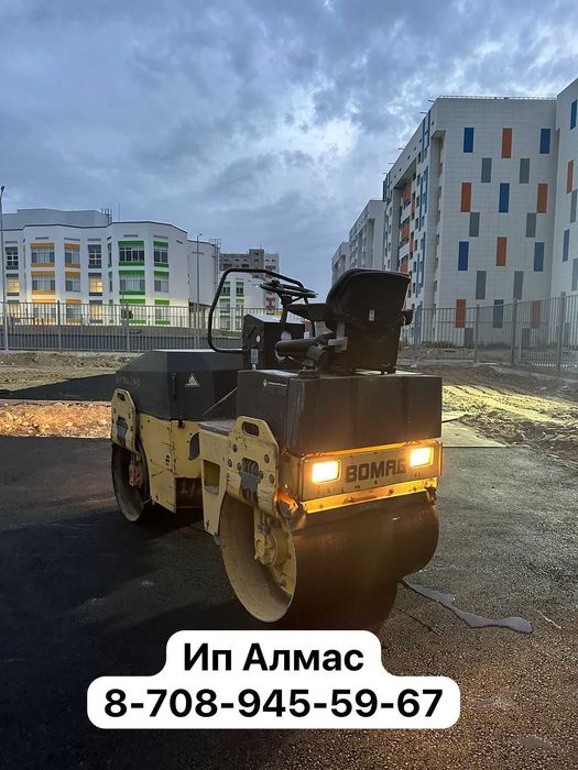 Бобкат каток 3т аренда мини погрузчик