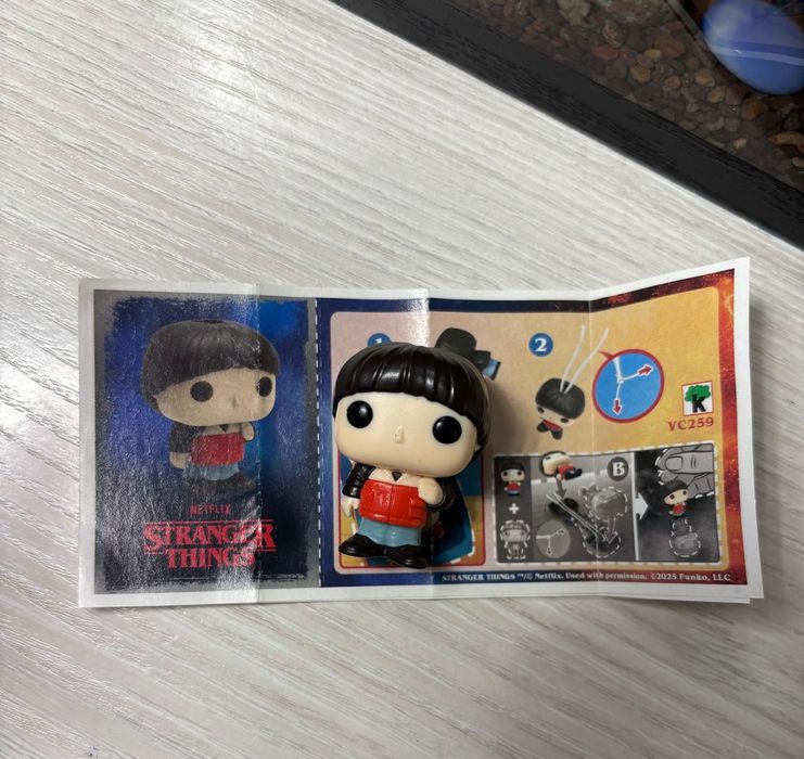 Уилл Kinder Joy Stranger things