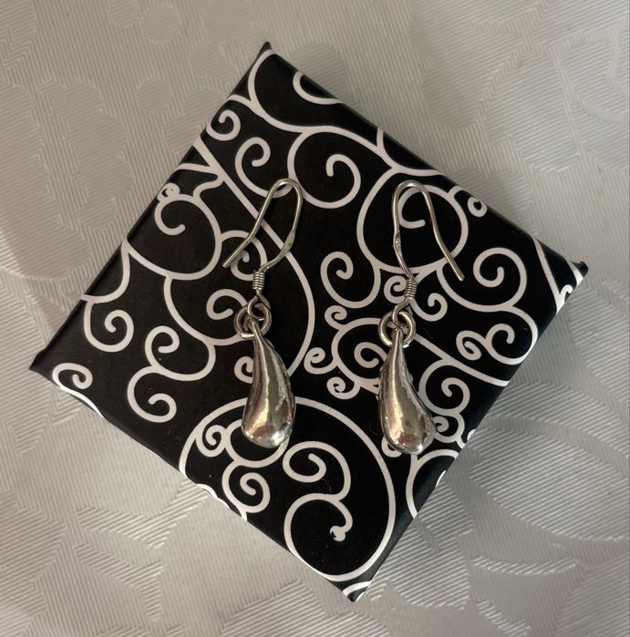 Обеци,печат 925