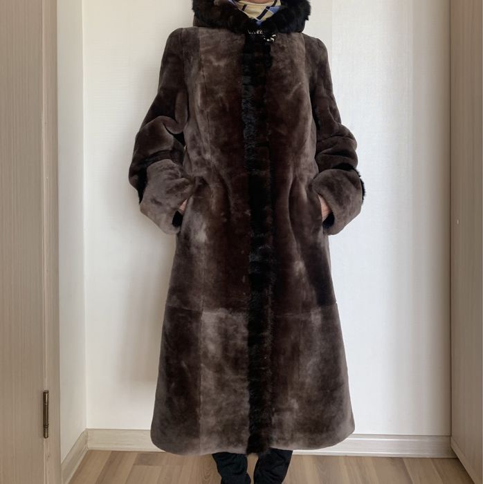 Шуба мутоновая