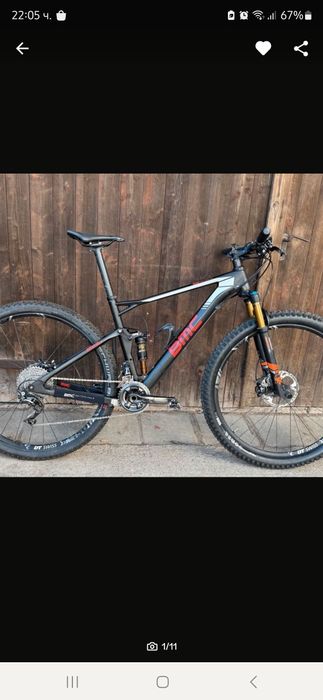 BMC fourStroke 01 карбонов 29 , М размер , 10,60 кг