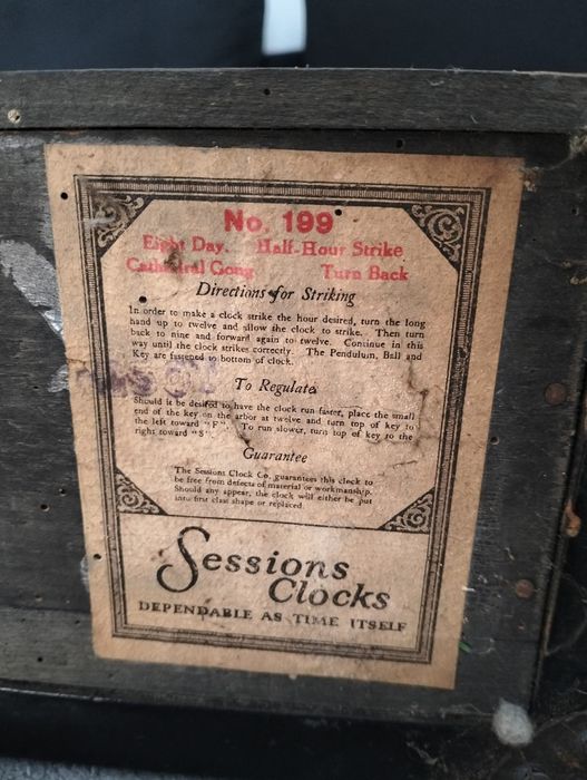 Ceas vechi Sessions 1930