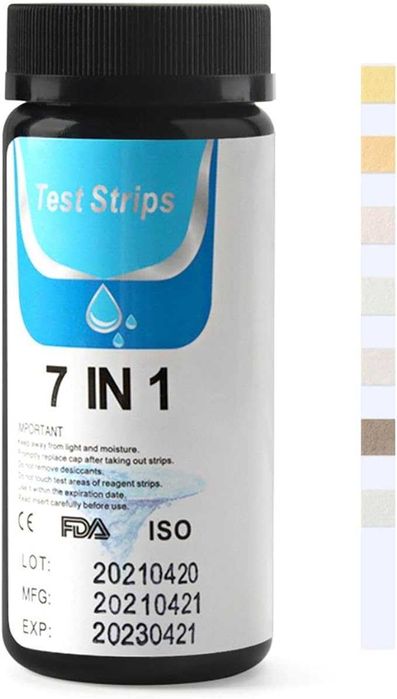 Тест-полоски для бассейна 7 в 1