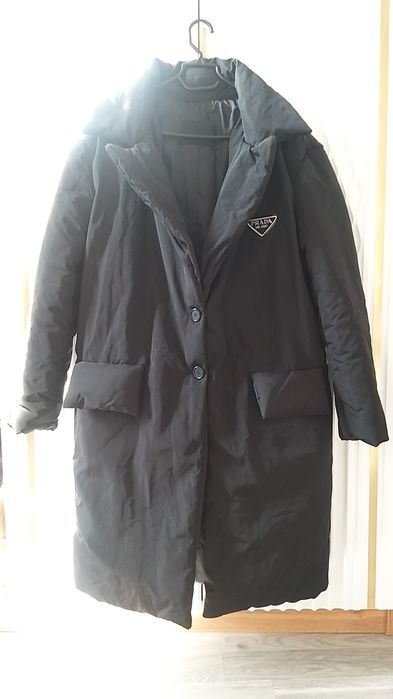 Женский пуховик чёрный,  удобный