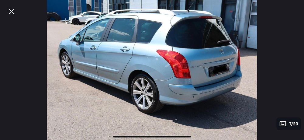 Vând mașină cu 7 locuri Peugeot 308SW