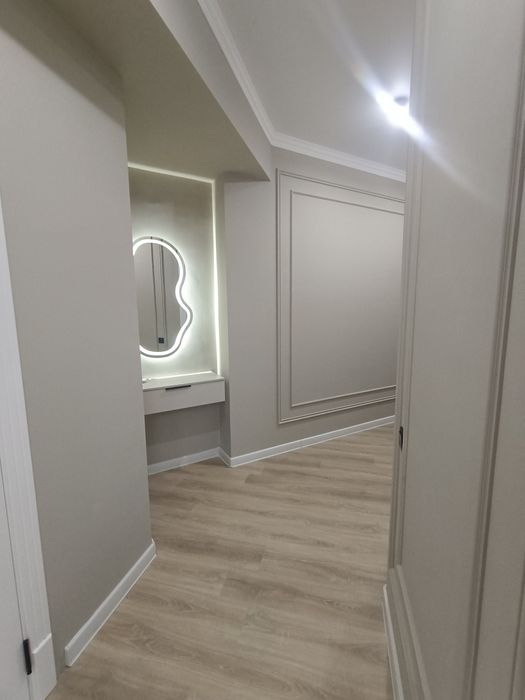 Юнусабад-9 квартал 2/3/9 Новостройка 56 м2 с новым ремонтом