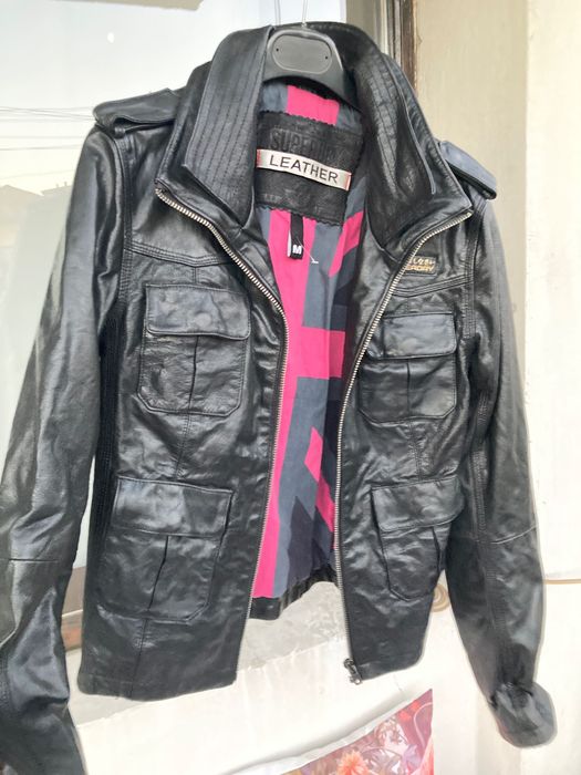 кожено яке Superdry