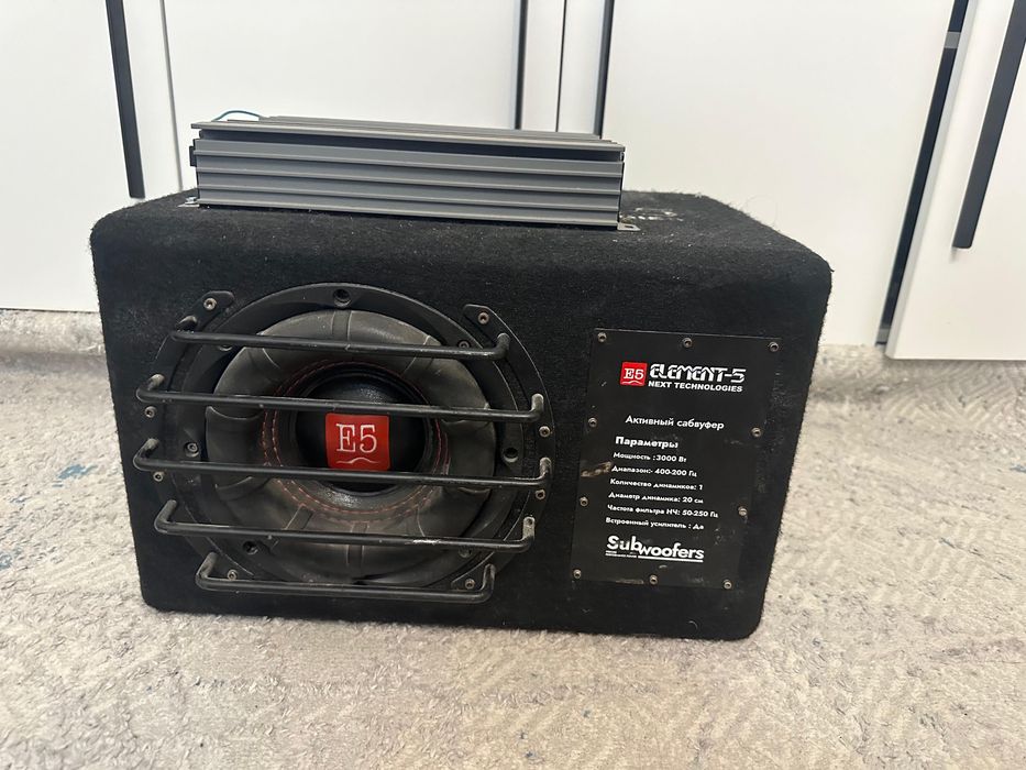 Продам сабвуфер 5 элемент