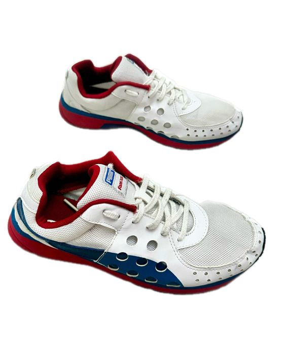 Puma Faas 300 originali adidași sport alergare training EU 38 (US 6) ușori comozi alb roșu albastru