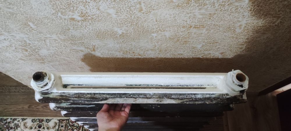 Чугунные батареи.