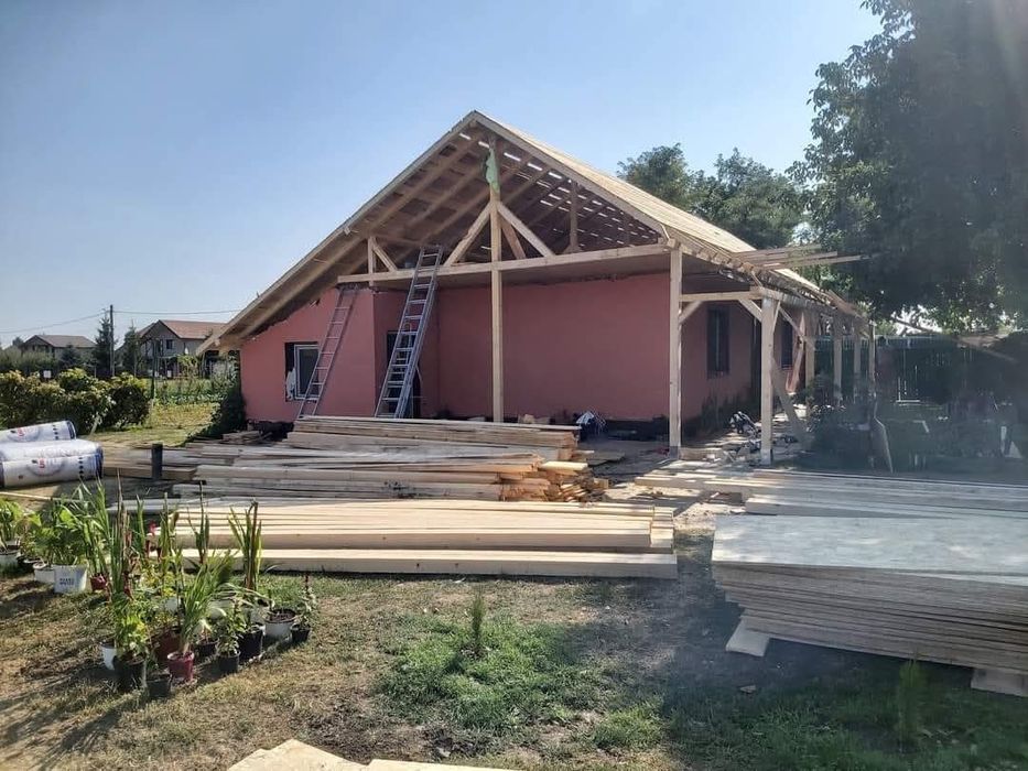 Executam acoperișuri/terase/ reparați