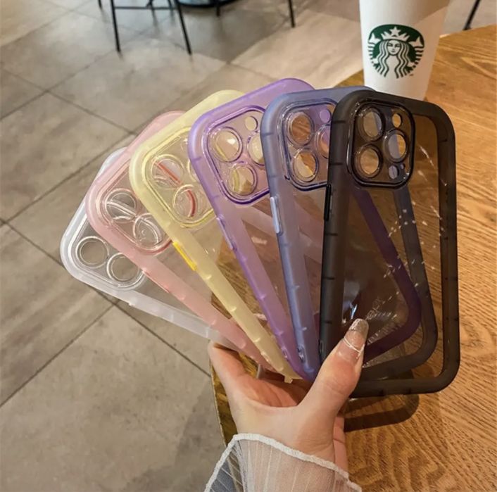 Противоударные прозрачные чехлы для Iphone