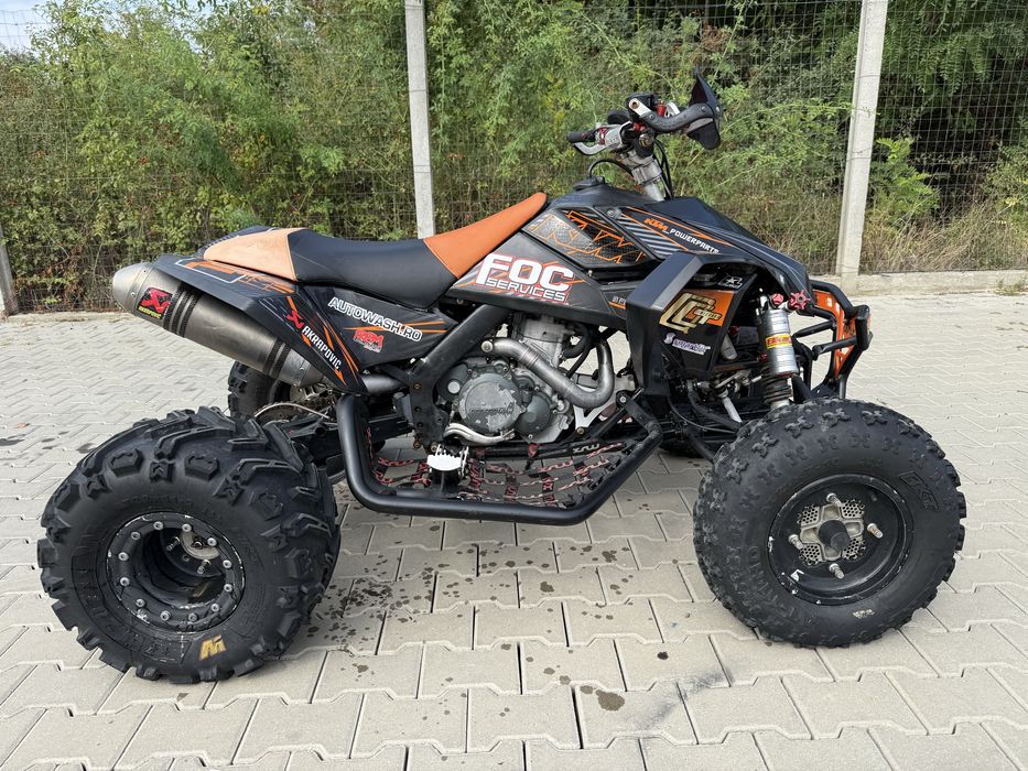 Quad/atv KTM 525xc 2012 full accesorizat