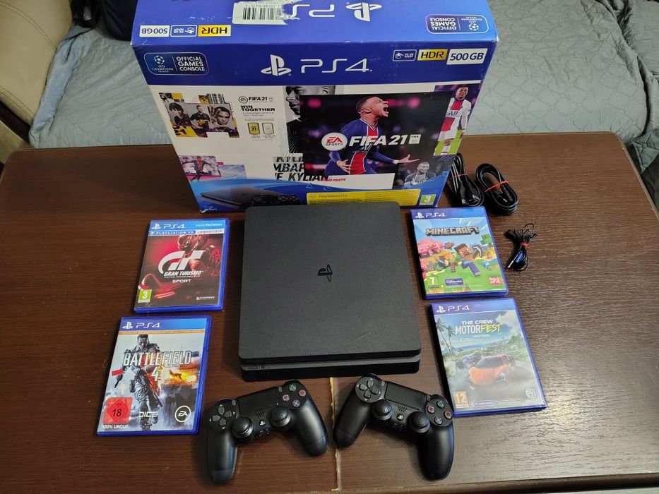 Playstation 4 slim 500 gb, плейстейшън