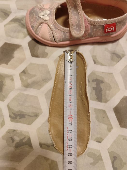 Детски пантофи Колев и Колев със стелка от естествена кожа 26