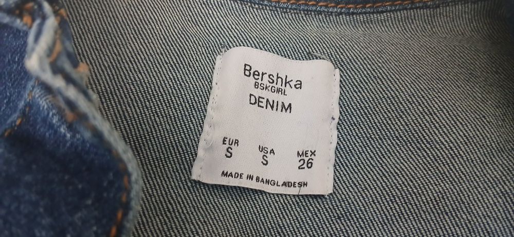 Geaca denim blugi Bershka dama