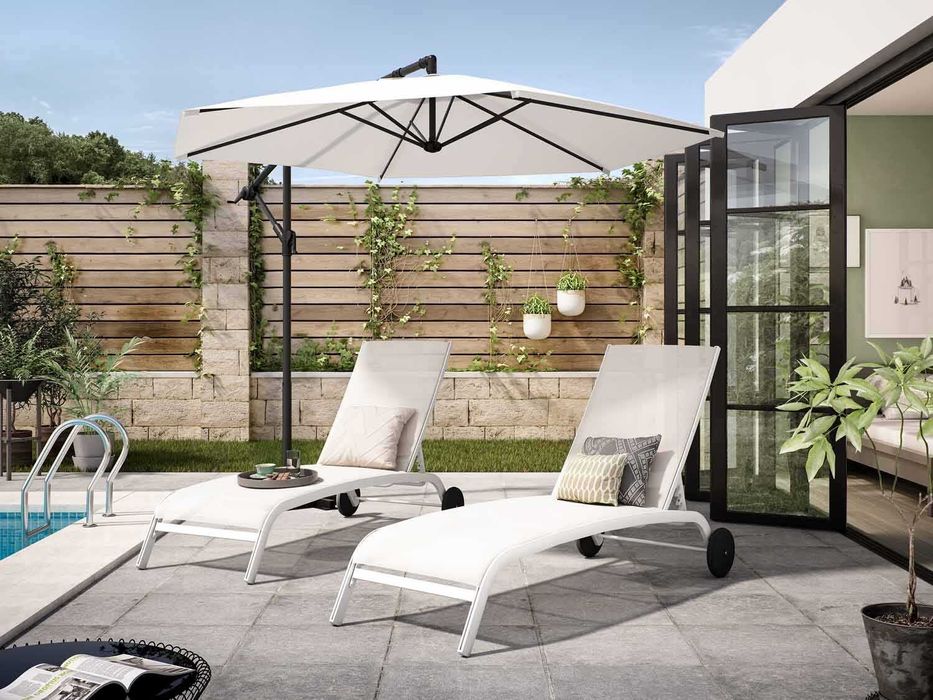 Зонт садовый купол 3м