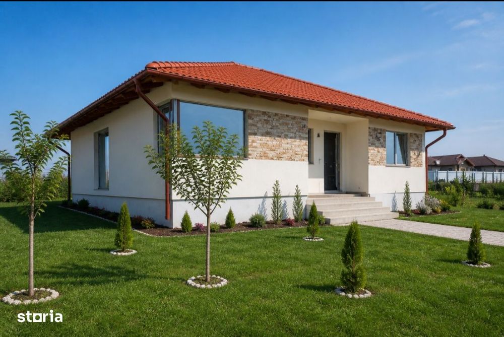 Casa pe un singur nivel, 134 mp,teren 500 mp,Nazna Sancraiul de Mureș