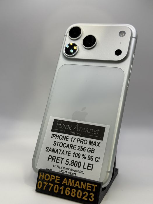 Hope Amanet P7 Iphone 17 Pro Max 256 Gb