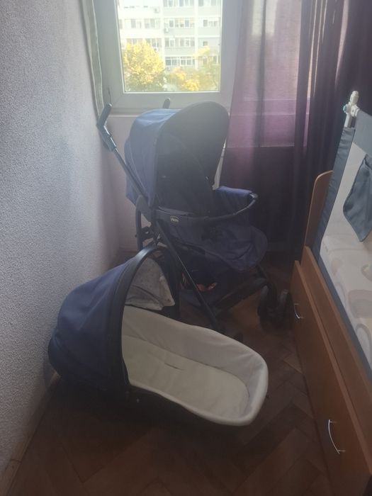 Carucior Chicco 3 in 1 (landou, sezut,dormit)